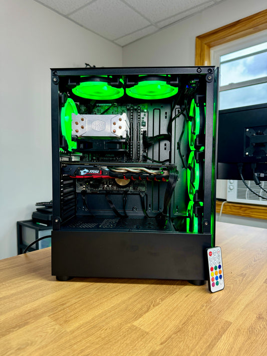 Intel i7 4790 + RX 580 8GB